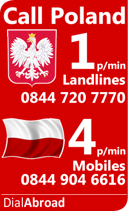 4p/min calls to Poland Mobiles from the UK